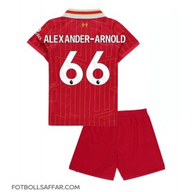 Liverpool Alexander-Arnold #66 Hemmadräkt Barn 2024-25 Kortärmad (+ Korta byxor)